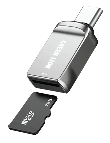 رم ریدر گرین لاین مدل Micro SD To USB-C