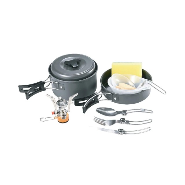 ظروف کمپینگ Green Lion 10 IN 1 Camping Cookware