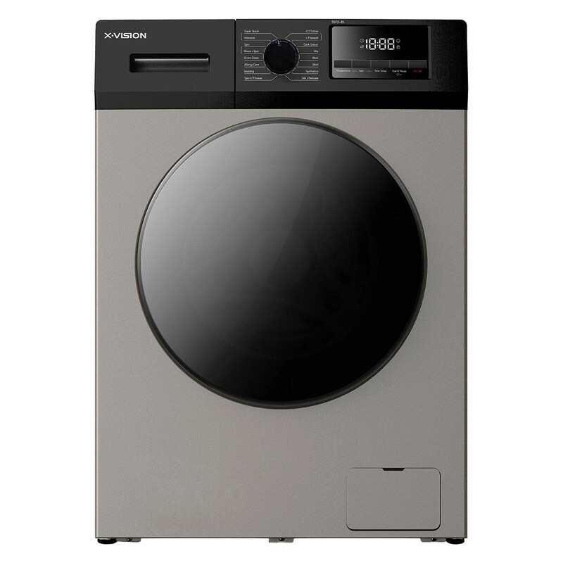 ماشین لباسشویی 7 اتوماتیک ایکس ویژن مدل TG72-BW/BS