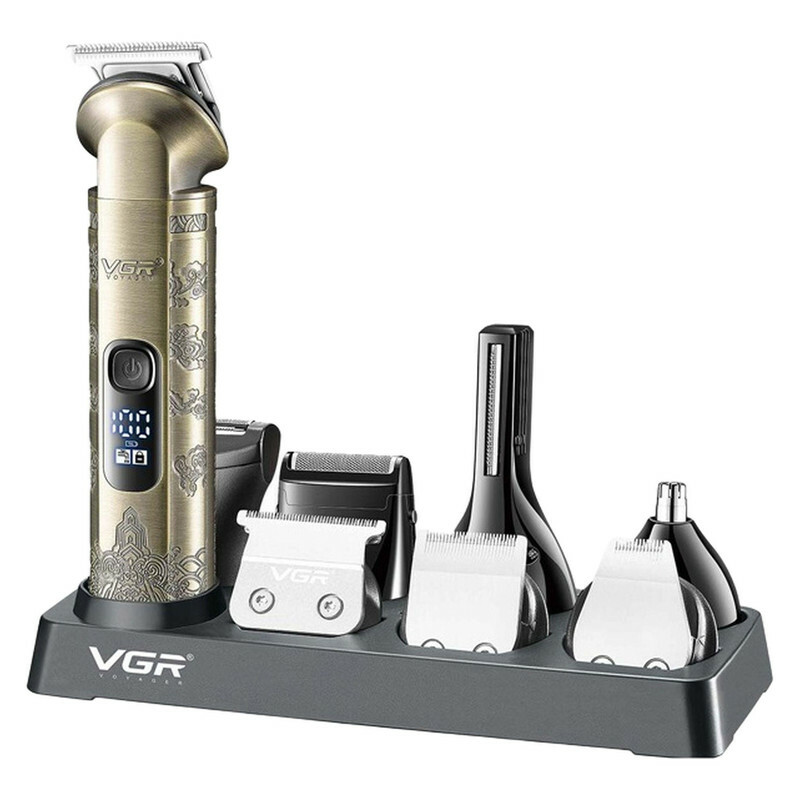 ست ماشین اصلاح موی صورت و بدن وی جی ار مدل V-110