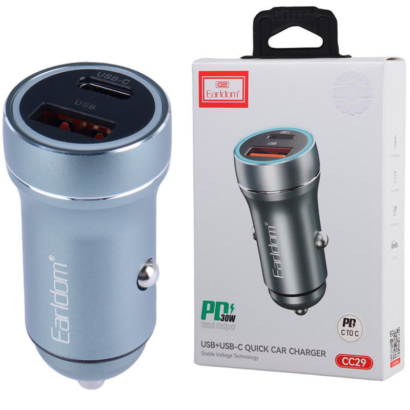 شارژر فندکی 30 وات ارلدام ES-CC29