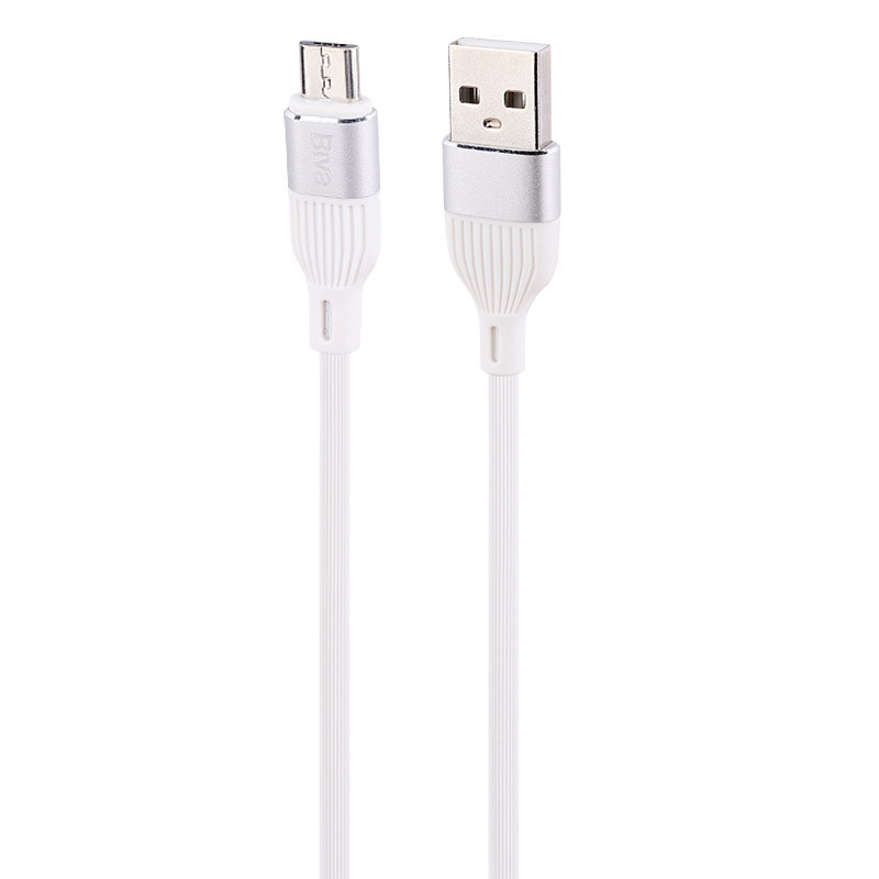 کابل میکرو یو اس بی فست شارژ 2.4 آمپر بیوا C-02V طول 1.2 متر