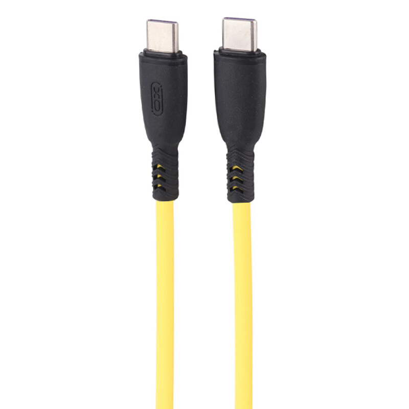 کابل کوتاه دو سر تایپ سی فست شارژ 60 وات ایکس او XO-NB-Q248B طول 25 سانتی متر