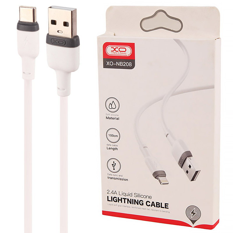 کابل تایپ سی فست شارژ 2.4 آمپر ایکس او XO-NB208 طول 1 متر