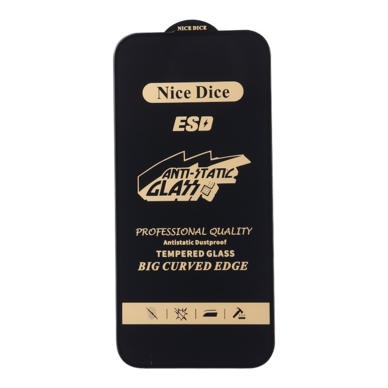 گلس آنتی استاتیک Nice Dice آیفون iPhone 15 Pro Max