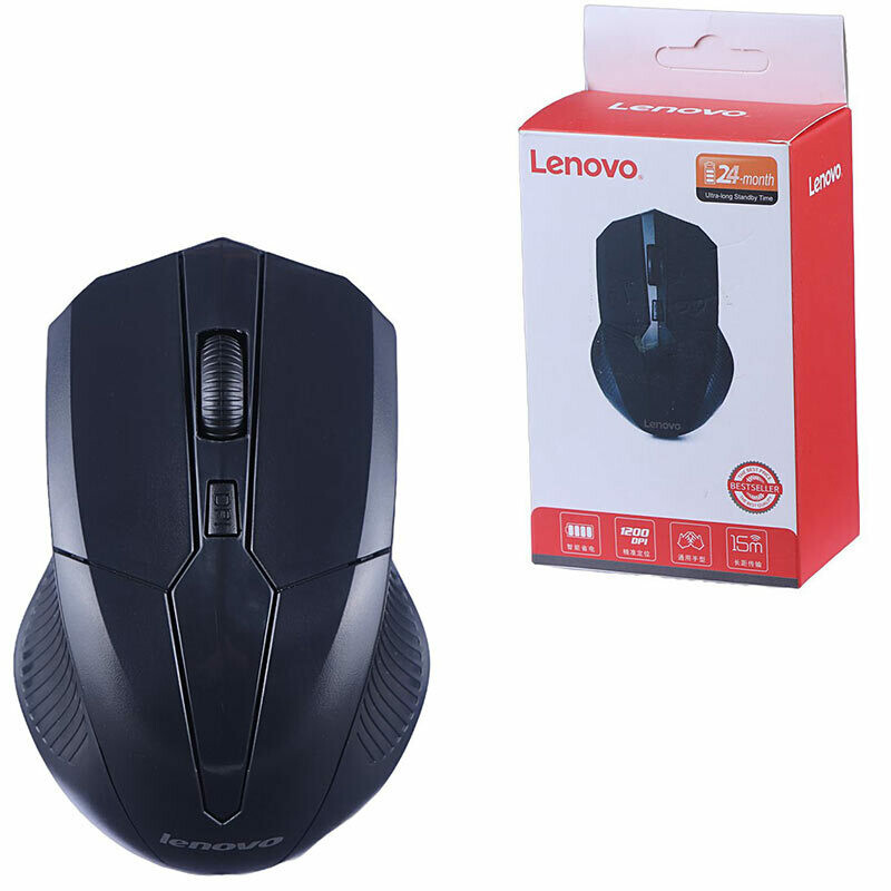 موس بی سیم لنوو 1200DPI کد 1