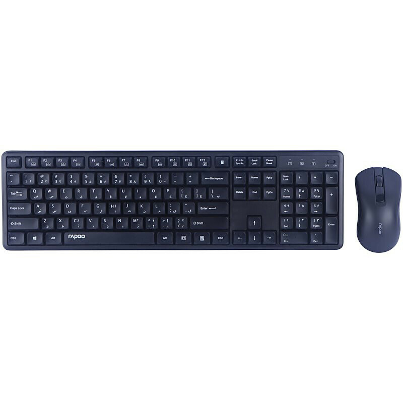 کیبورد و موس بی سیم رپو X2100