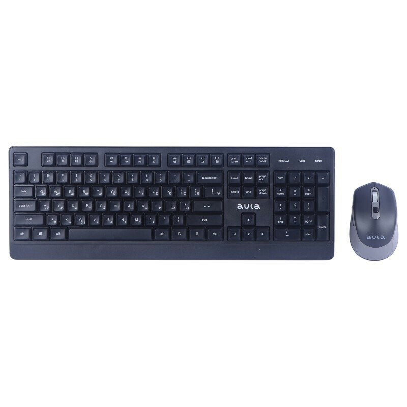 کیبورد و موس بی سیم آئولا AC203