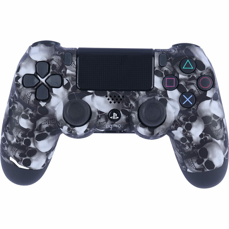 دسته بازی بی سیم SONY PlayStation 4 DualShock 4 High Copy طرح اسکلت کد 5