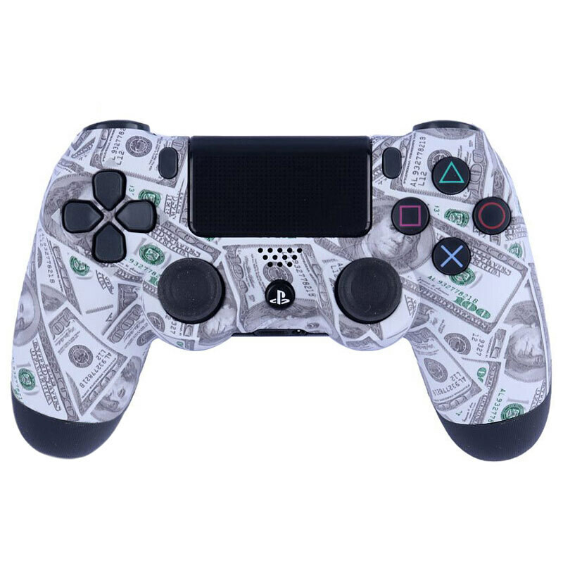 دسته بازی بی سیم SONY PlayStation 4 DualShock 4 High Copy طرح Dollar