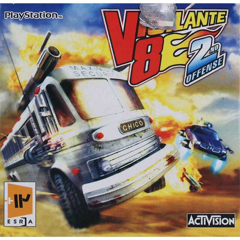 بازی Vigilante 8: 2nd Offense لوح زرین مناسب برای PS1