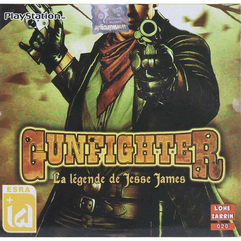 بازی Gunfighter The Legend of Jesse James لوح زرین مناسب برای PS1
