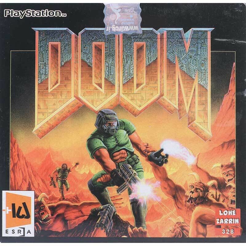 بازی DOOM لوح زرین مناسب برای PS1