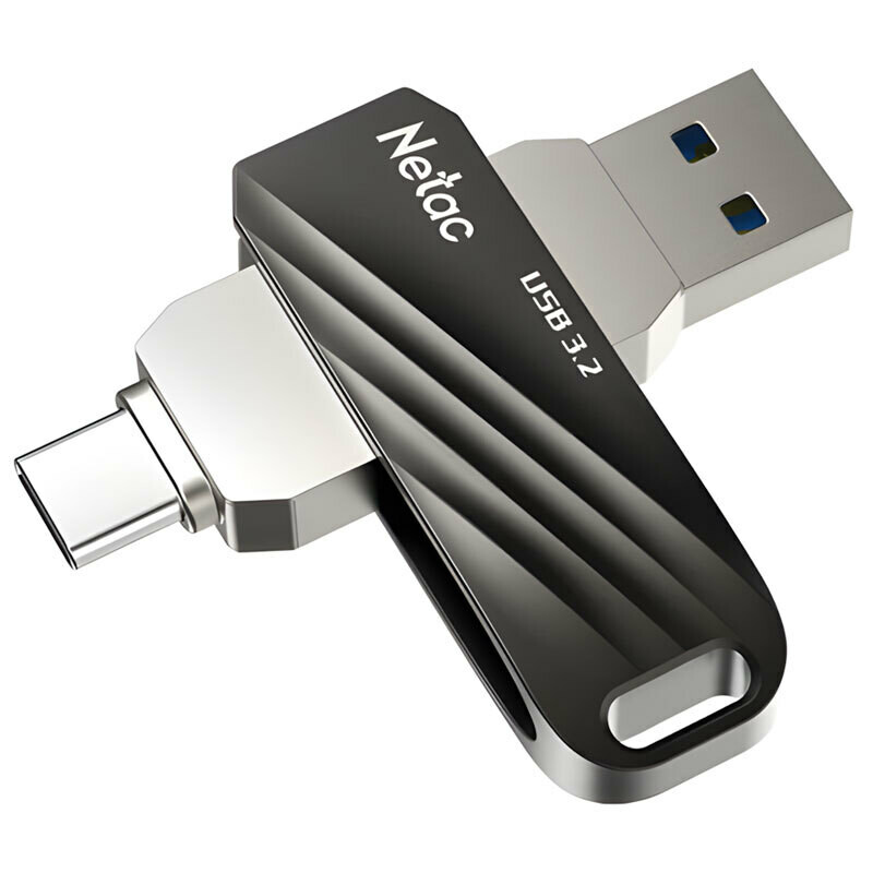فلش 128 گیگ نتاک Netac US11 OTG Type-C USB3.2