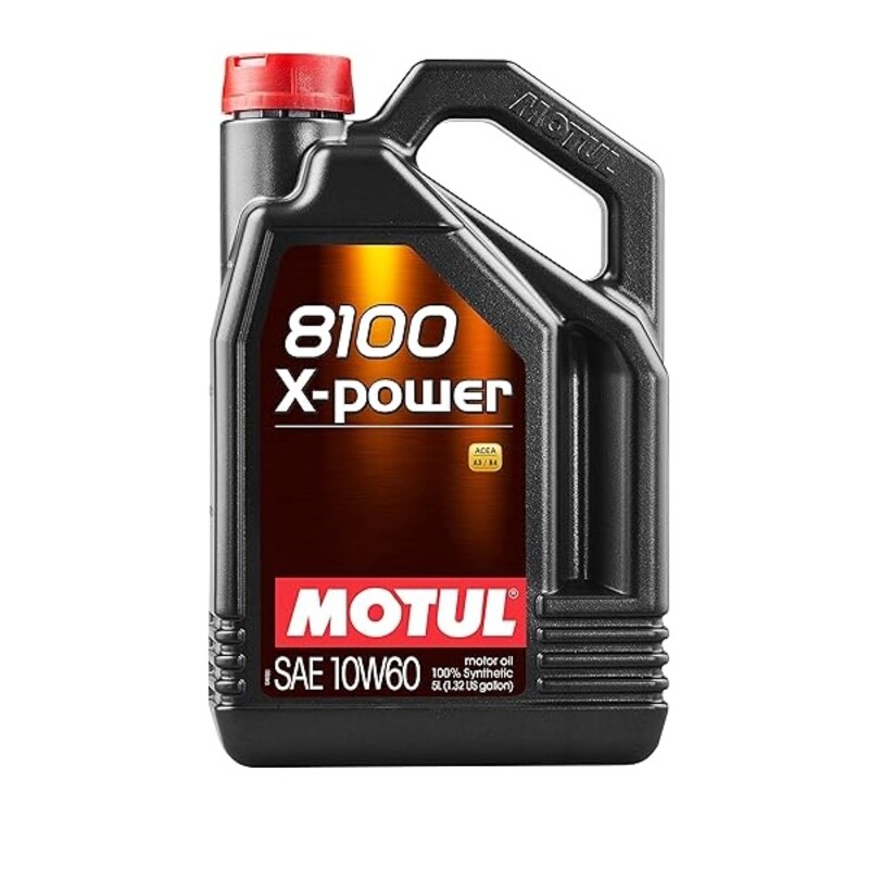 روغن موتور موتول مدل 8100 X-Power حجم 5 لیتر (10W-60)