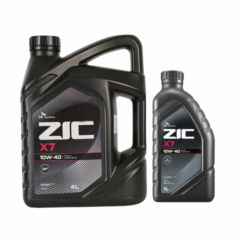 روغن موتور زیک SK ZIC مدل X7 SP حجم 5 لیتر (10w-40)