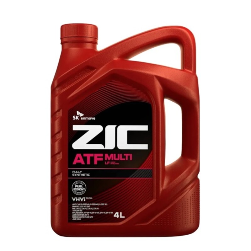 روغن گیربکس اتوماتیک زیک SK ZIC مدل ATF Multi LF حجم 4 لیتر