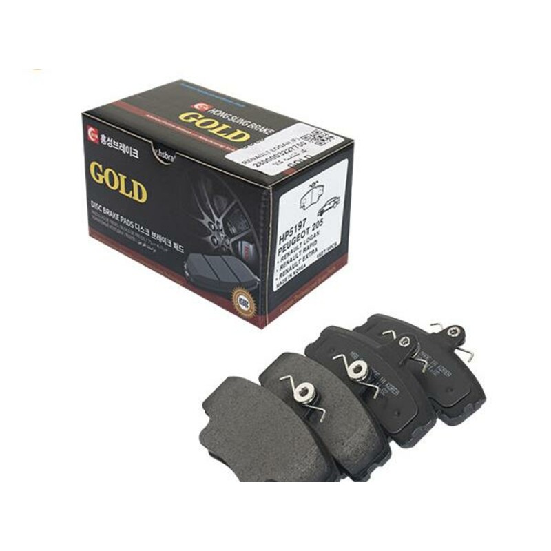 لنت ترمز جلو گلد GOLD مدل HP 5197 مناسب رنو استپ وی
