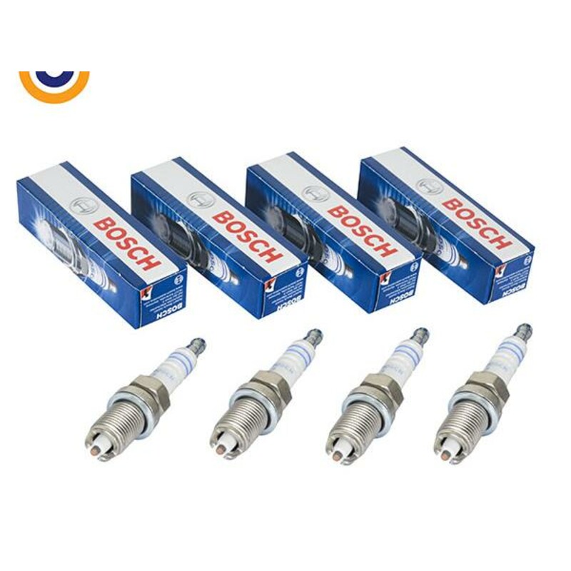 شمع موتور خودرو بوش BOSCH دو پلاتین مدل FLR8LDCU مناسب رنو مگان