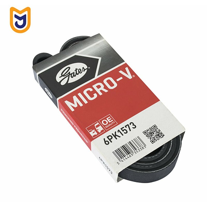 تسمه دینام خودرو گیتس gates مدل 6PK 1573 مناسب رانا