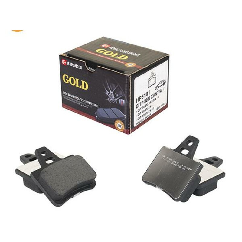 لنت ترمز عقب گلد GOLD مدل HP 5101 مناسب سیتروئن زانتیا
