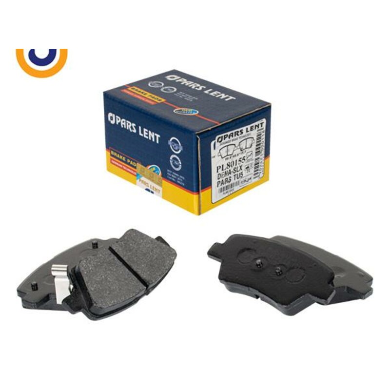 لنت ترمز عقب پارس مدل PL80155 صادراتی مناسب سمند LX (EF7)