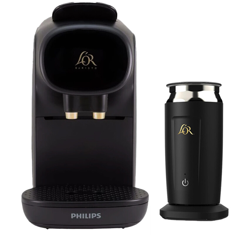 اسپرسو ساز 800 میلی‌لیتر فیلیپس مدل Barista Sublime به همراه کف شیرساز لور