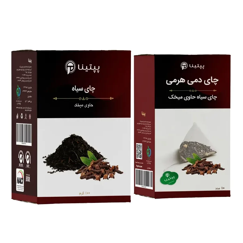 چای سیاه حاوی میخک پپتینا