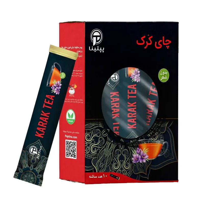 چای کرک زعفرانی پپتینا 10 ساشه 10 گرمی