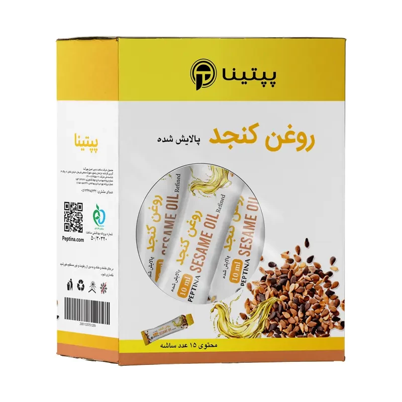 روغن کنجد ساشه‌ای پپتینا