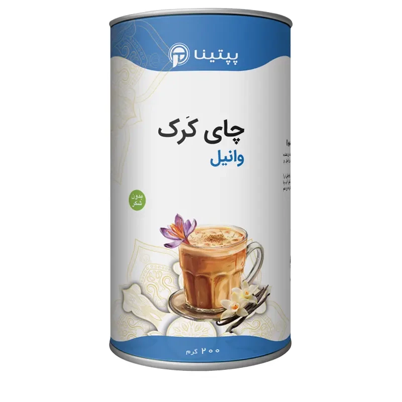 چای کرک وانیل پپتینا قوطی 200 گرمی