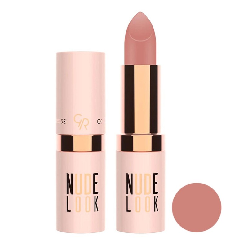 رژ لب جامد گلدن رز Nude Look