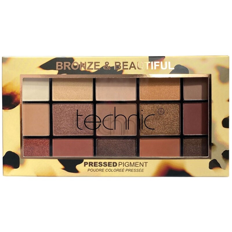 پالت سایه چشم Bronze & Beautiful تکنیک