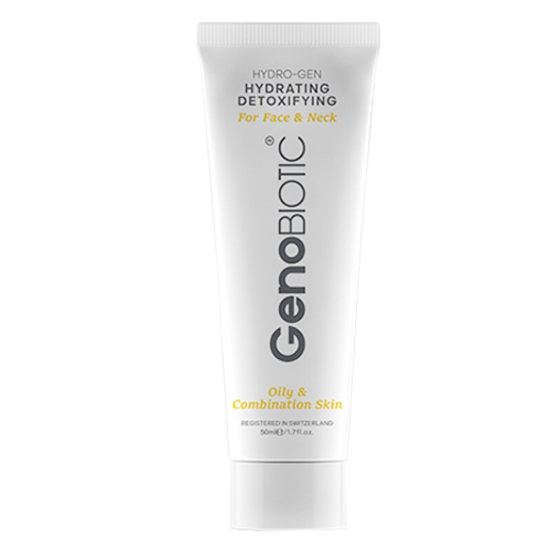 کرم رطوبت رسان صورت و گردن پوست های چرب و مختلط ژنوبایوتیک 50ml