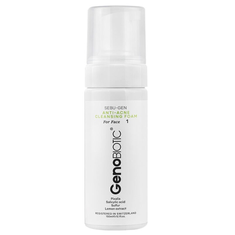 فوم شستشو ضد جوش ژنوبایوتیک 150ml