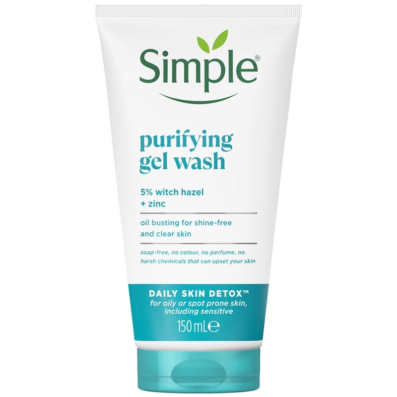 ژل شستشو و لایه بردار سیمپل Daily Skin Detox