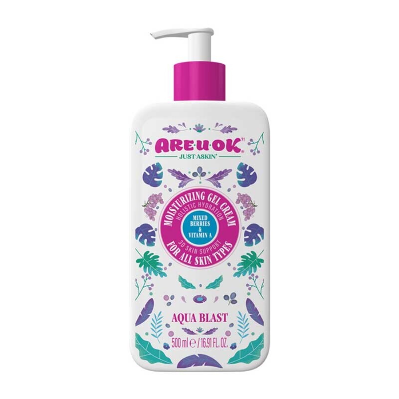 ژل کرم آبرسان آر یو اکی تمشک 500ml