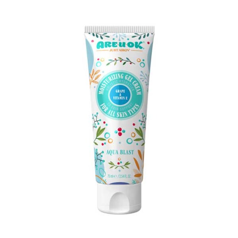 ژل کرم آبرسان آر یو اکی انگور و ویتامین 75ml E