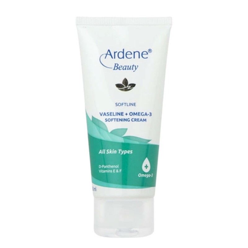 کرم نرم کننده وازلین و امگا3 آردن بیوتی 50ml