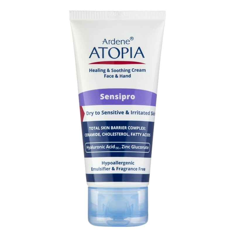 کرم مرطوب کننده و التیام بخش دست و صورت آردن آتوپیا 50ml