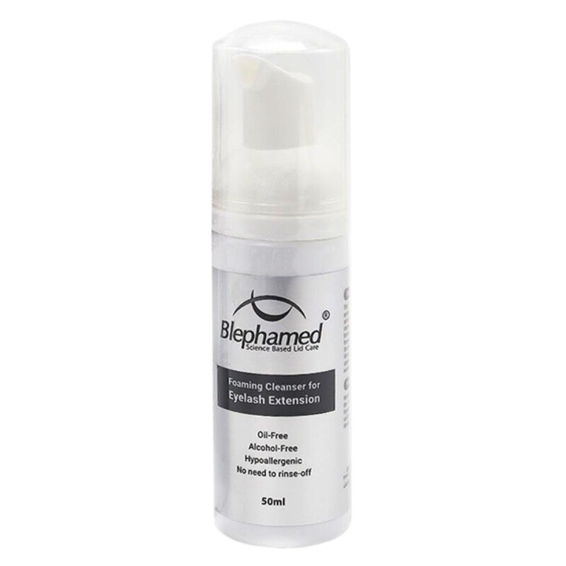 فوم پاک کننده آرایش مخصوص مژه‌ های اکستنشن بلفامد 50ml