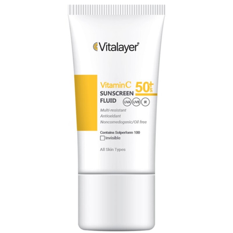 فلوئید ضد آفتاب ویتالیر ویتامین سی SPF50
