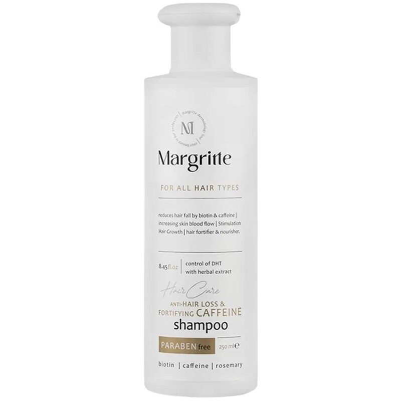 شامپو تقویتی و ضد ریزش کافئین مارگریت 250ml