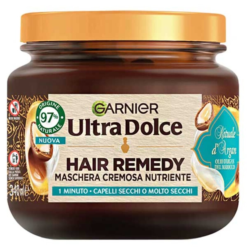 ماسک مو روغن آرگان مراکشی گارنیه Ultra Dolce Argan
