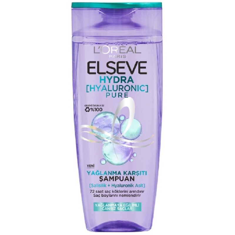 شامپو آبرسان لورال السیو هیالورونیک پیور 300ml