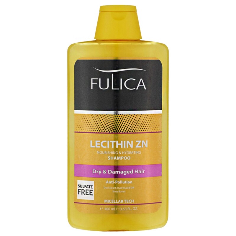 شامپو فاقد سولفات فولیکا مناسب مو خشک و آسیب دیده 400ml