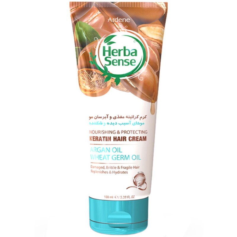 کرم مو کراتینه موهای آسیب دیده و شکننده آردن هرباسنس 100ml