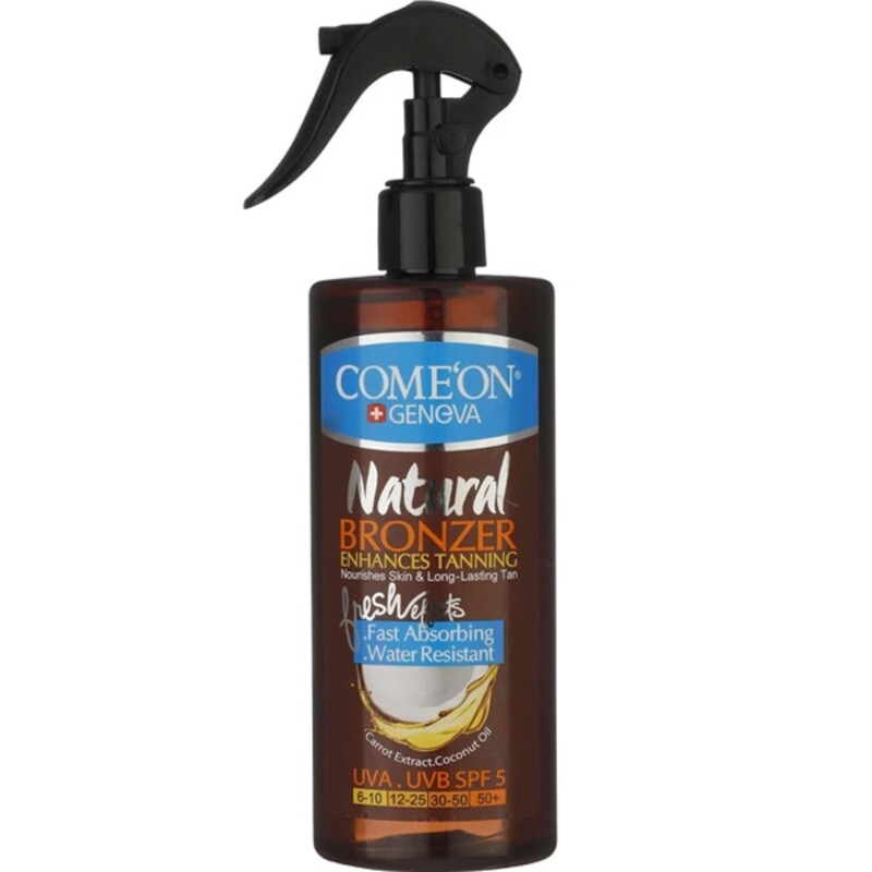 اسپری روغن برنزه کننده کامان 400ml