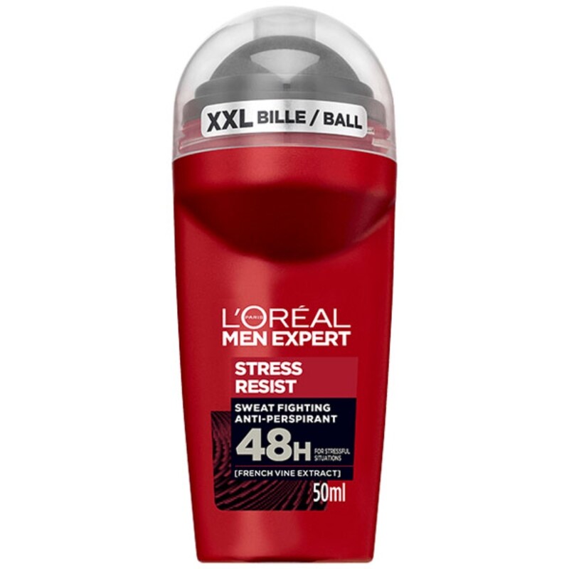 رول ضد تعریق مردانه 48 ساعته Stress Resist لورال 50ml