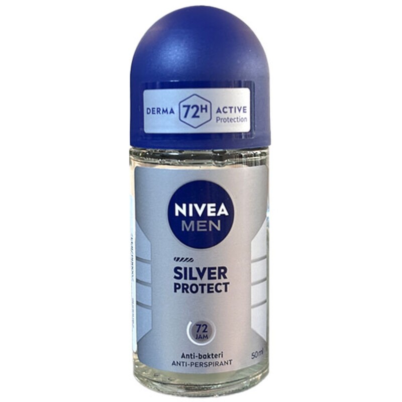 رول ضد تعریق مردانه نیوا 72 ساعته Silver Protect
